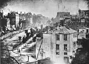 Louis Jacques Mande DAGUERRE, Boulevard du Tample, Paris, 1838